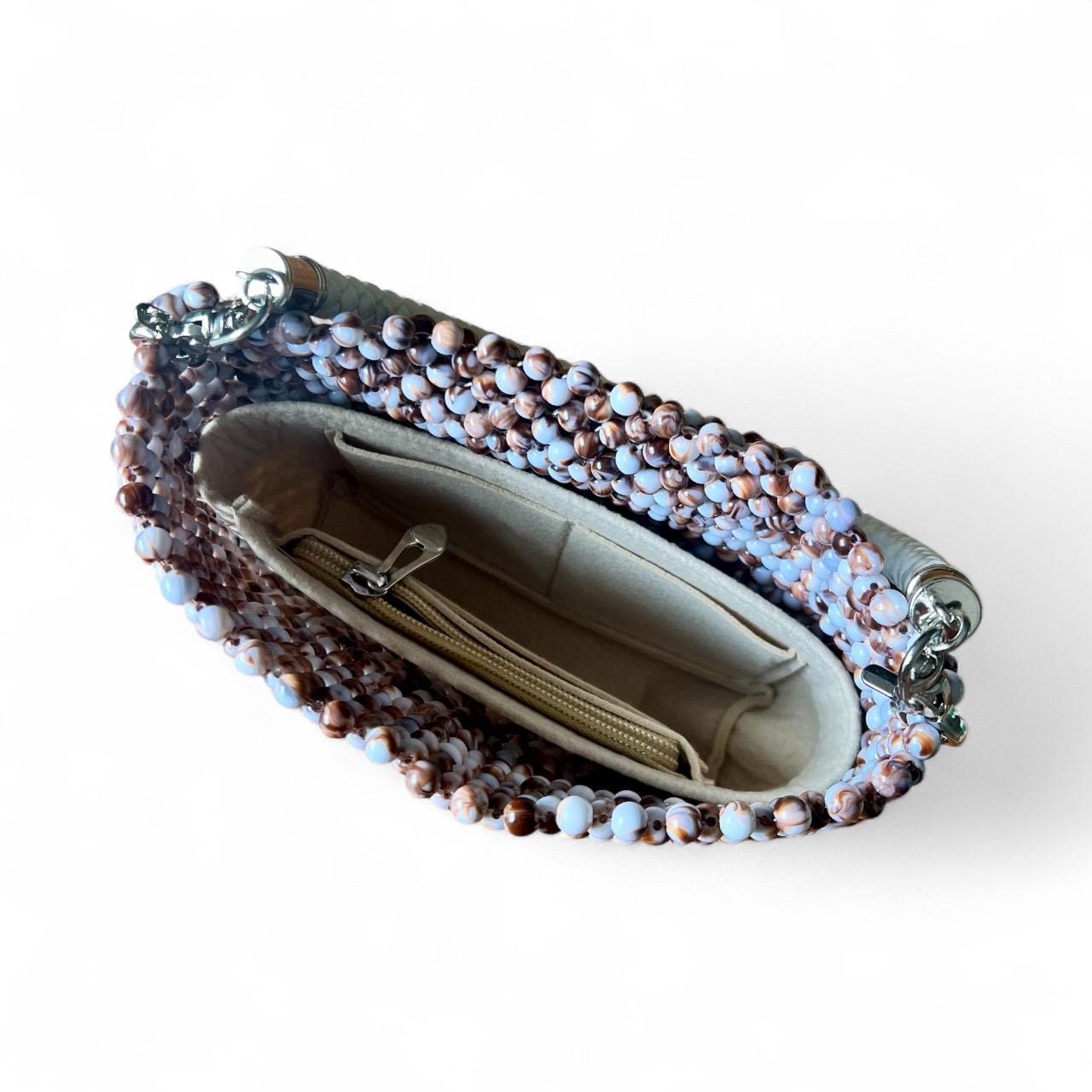 Handmade Beaded Bag: shoulder clutch