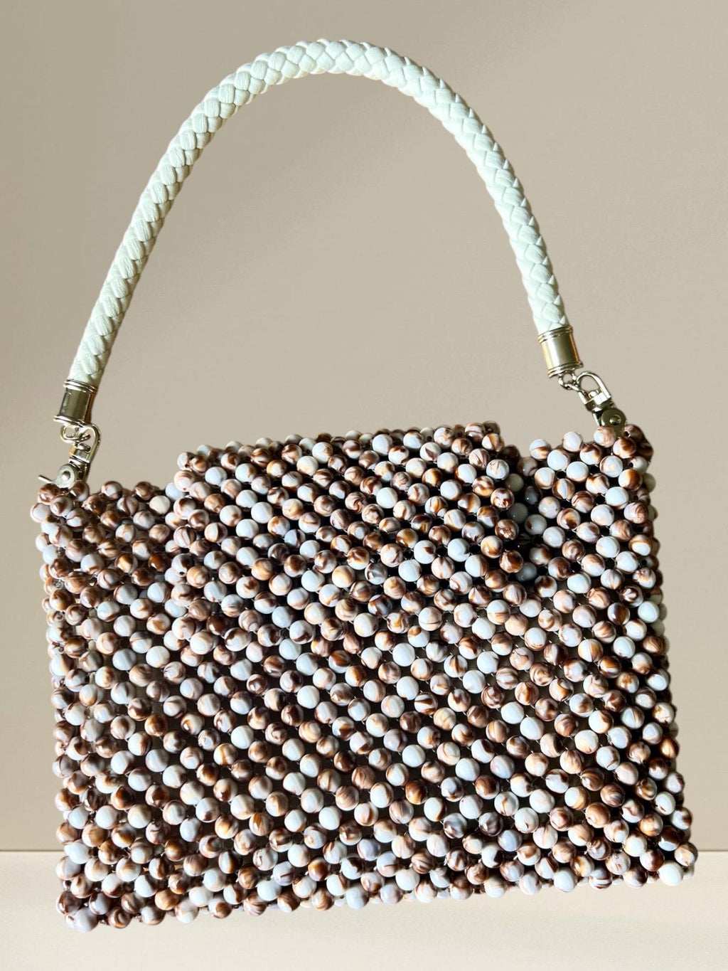 Handmade Beaded Bag: shoulder clutch