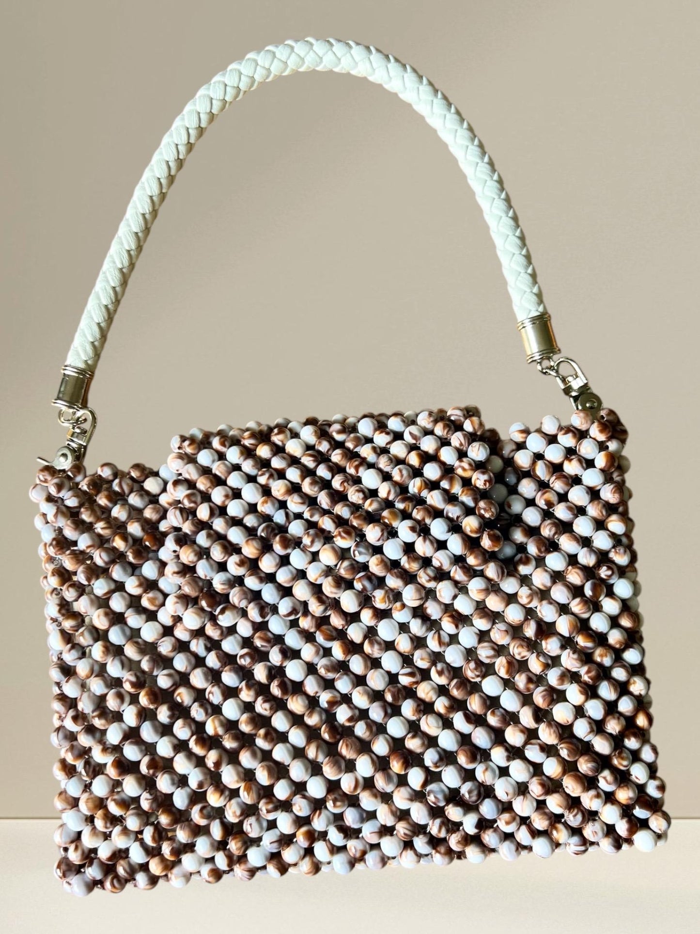 Handmade Beaded Bag: shoulder clutch