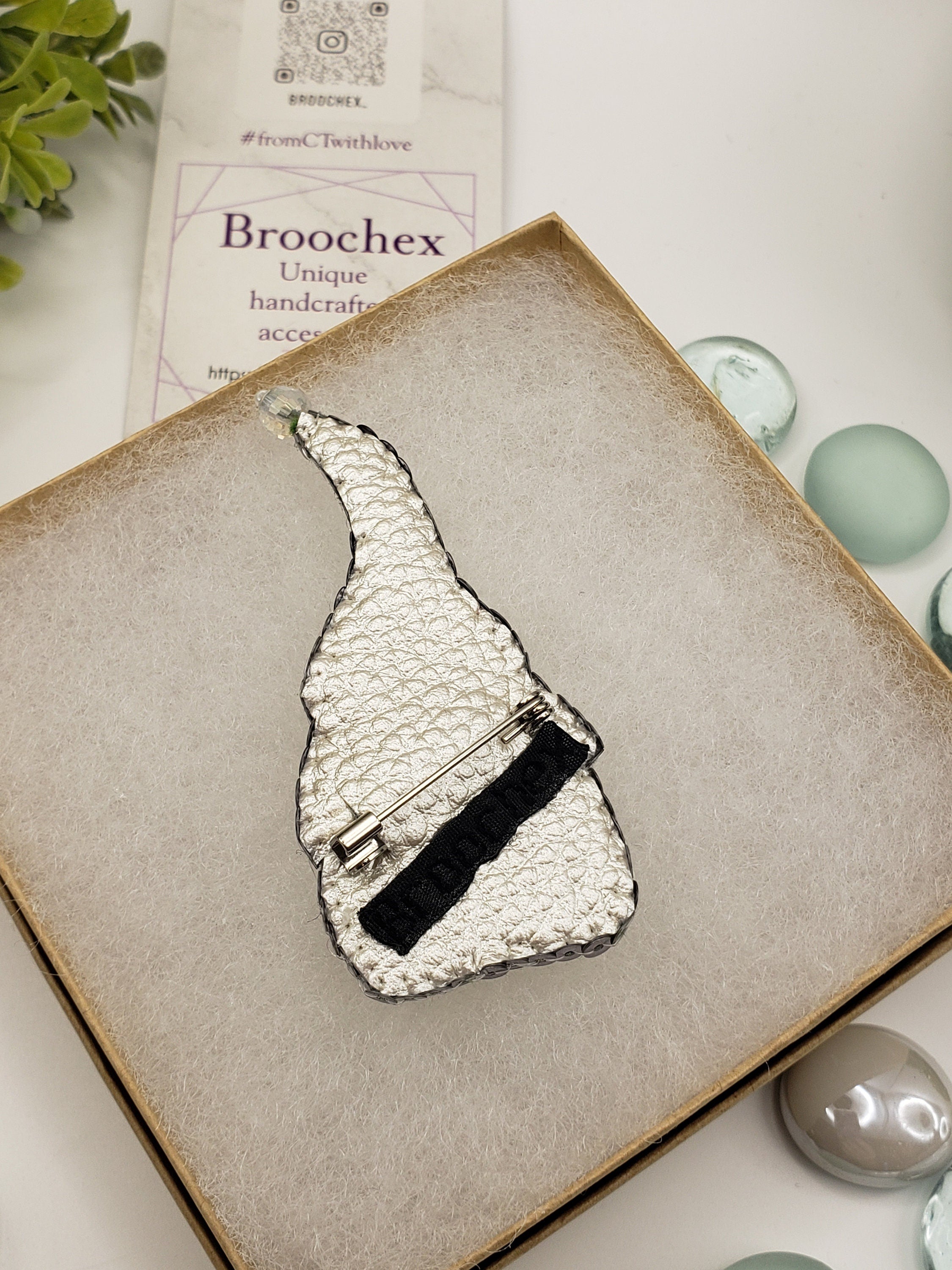 Handcrafted Leprechaun Gnome Brooch: Lucky charm pin