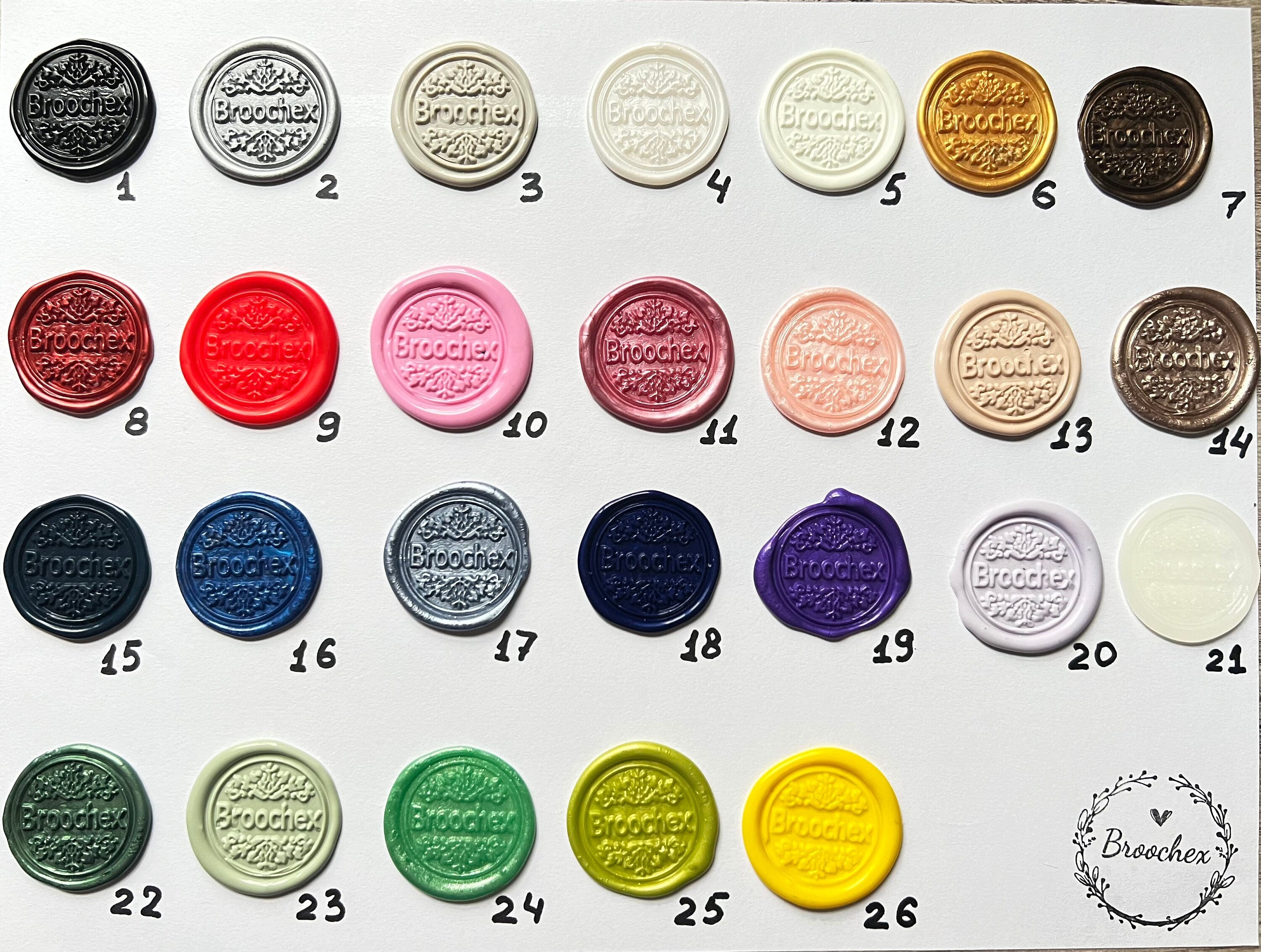 Celtic Heart Wax Seals: Irish Wedding Stickers, Set of 12