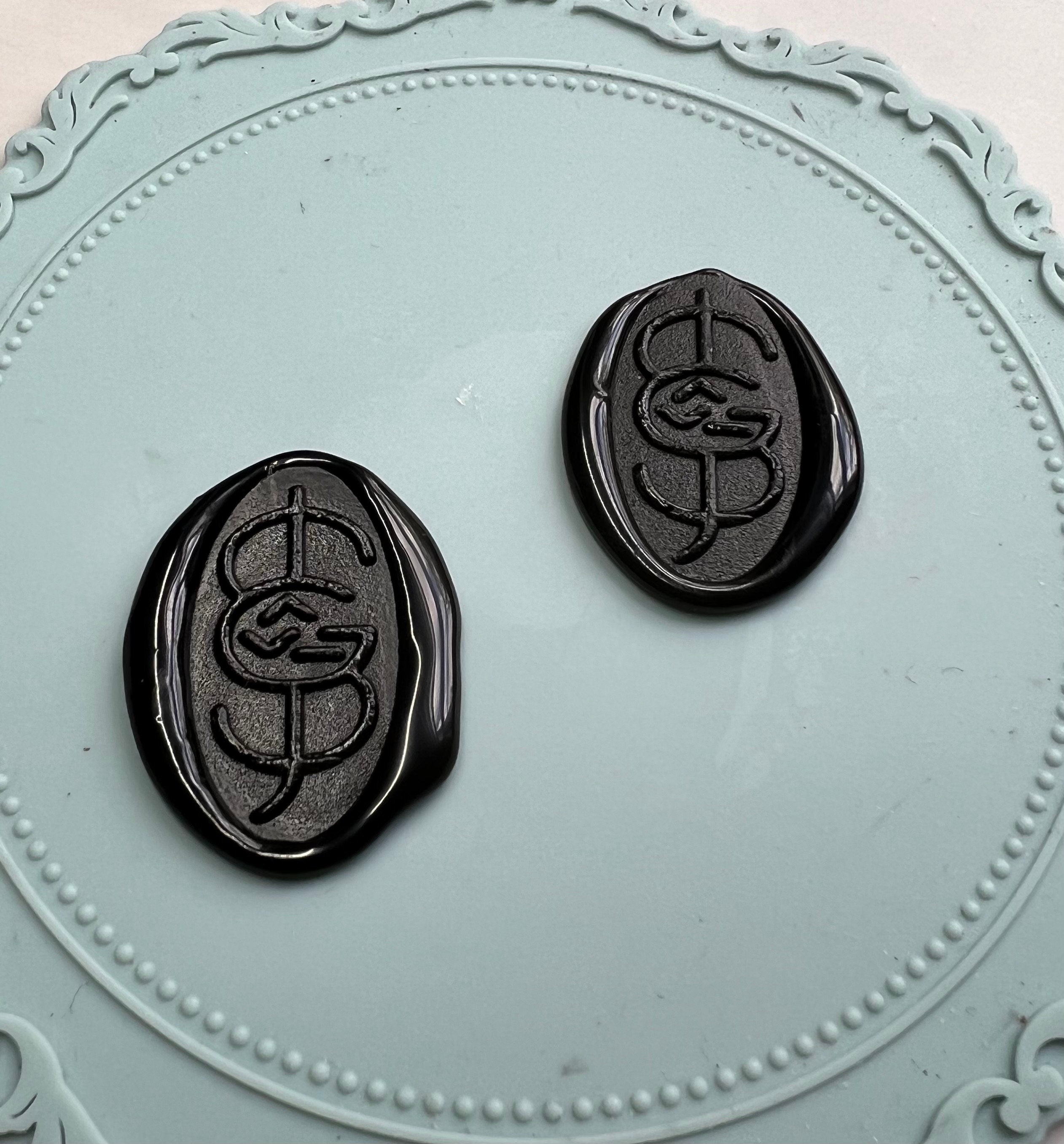 Custom Logo Wax Seals, Wedding Monogram, Business Branding