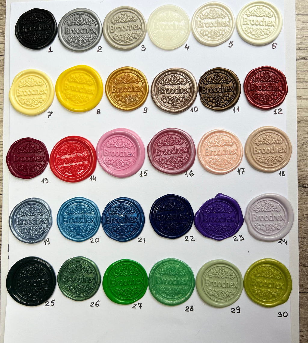Custom Logo Wax Seals, Wedding Monogram, Business Branding