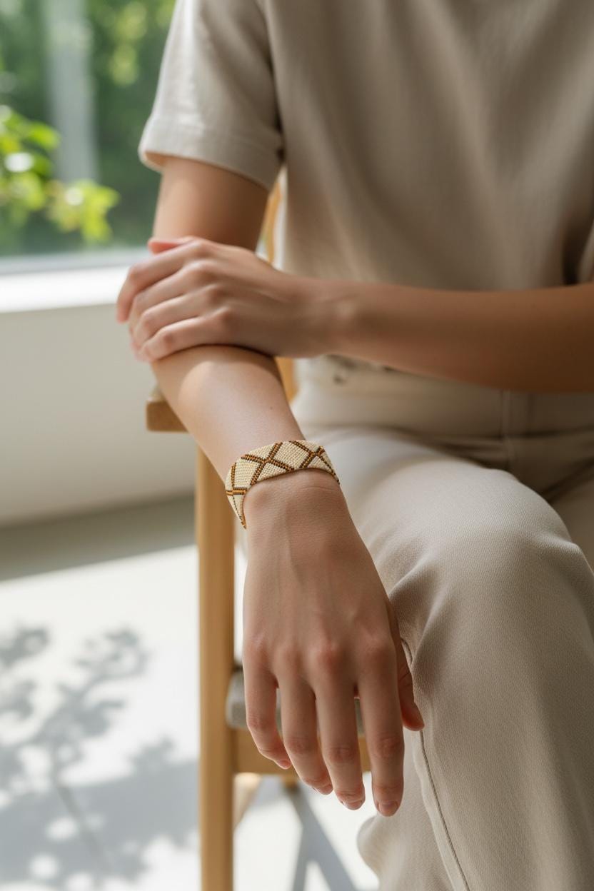 Handmade Peyote Stitch Bracelet – 4 seasons collection