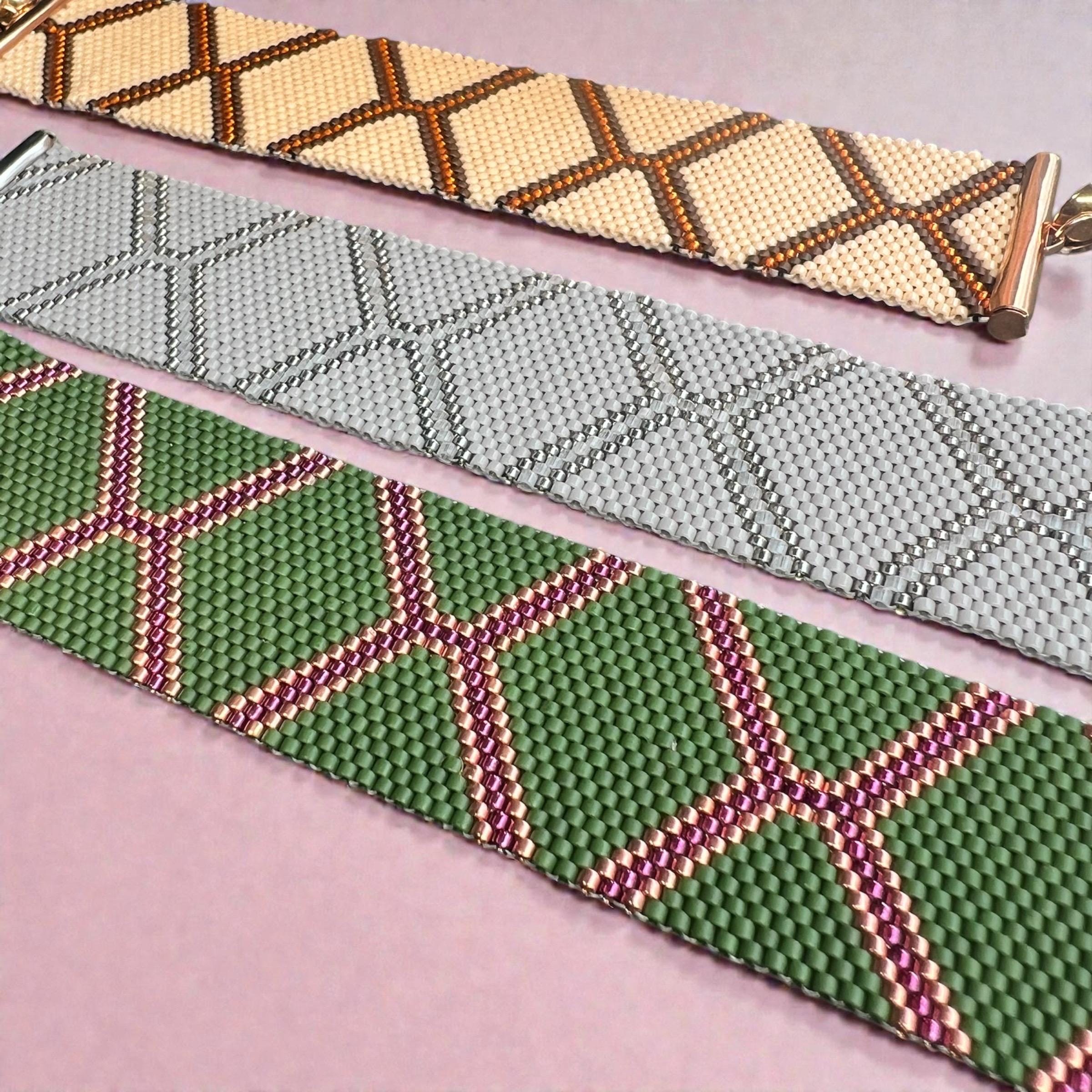 Handmade Peyote Stitch Bracelet – 4 seasons collection