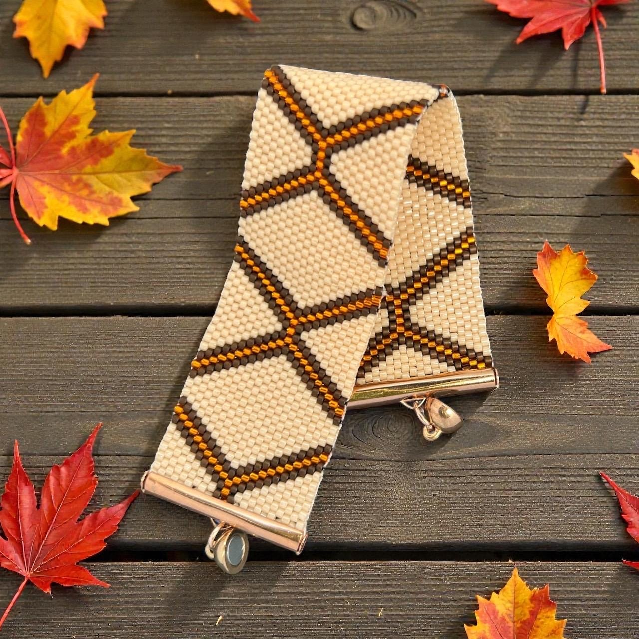 Handmade Peyote Stitch Bracelet – 4 seasons collection