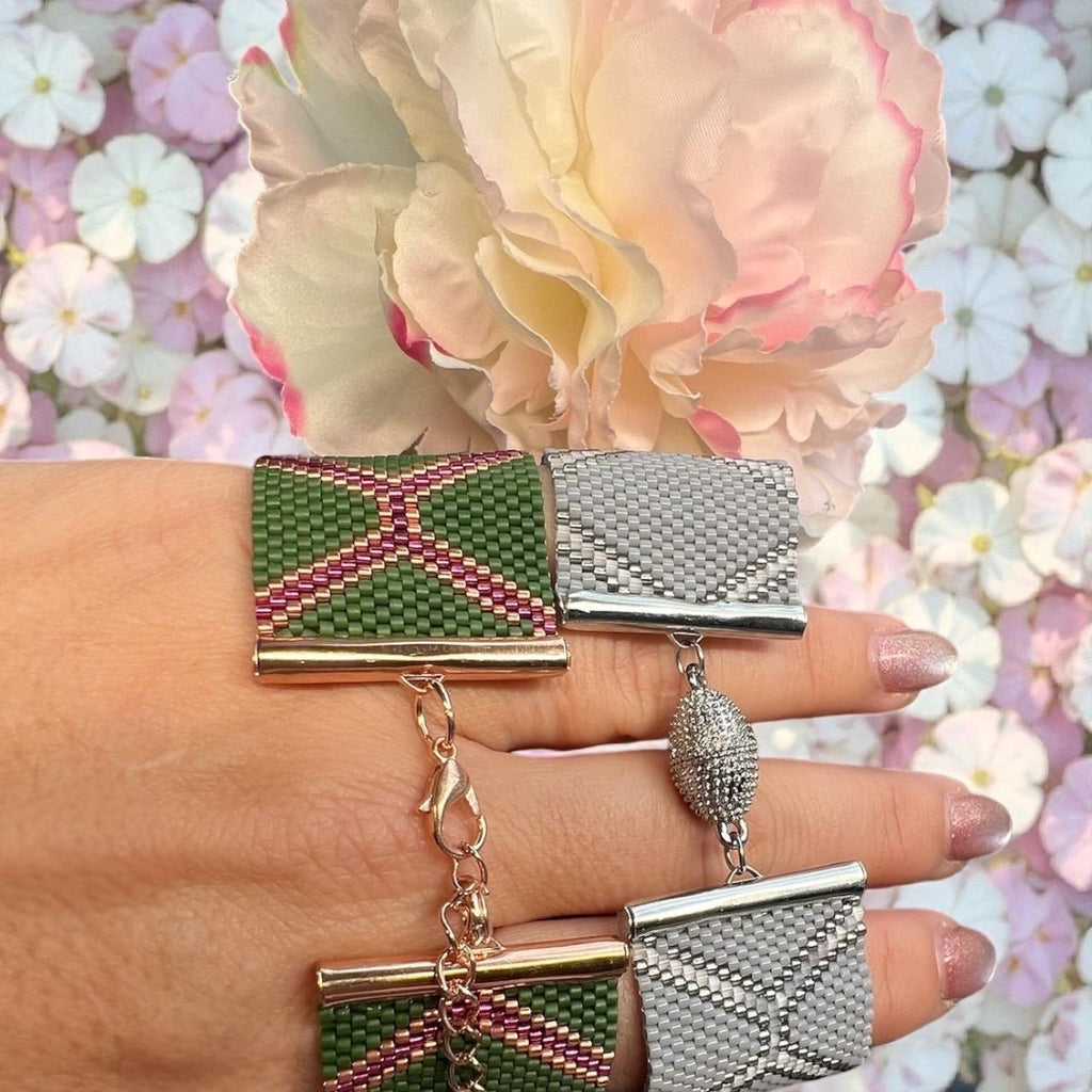 Handmade Peyote Stitch Bracelet – 4 seasons collection