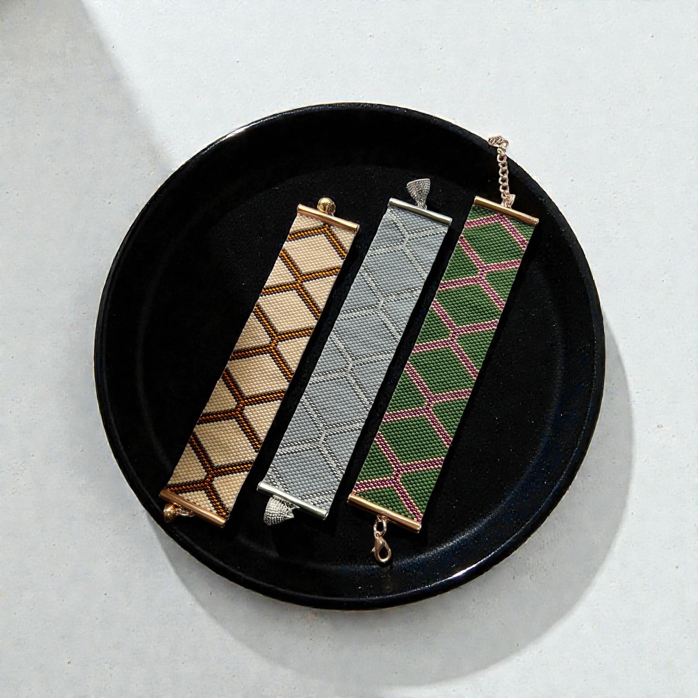 Handmade Peyote Stitch Bracelet – 4 seasons collection
