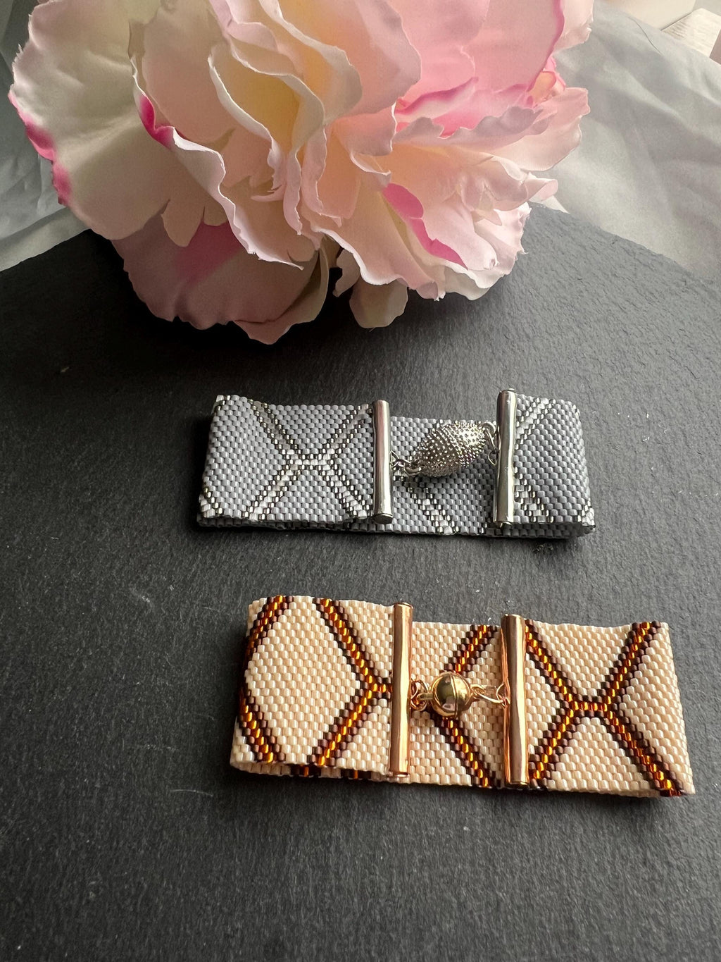 Handmade Peyote Stitch Bracelet – 4 seasons collection